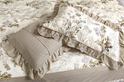 91家纺网 家纺一手货源 找家纺 （总）爱妮玖玖 2019全棉印花夹棉花边枕套花卉类 其余花联系商家