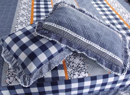 91家纺网 家纺一手货源 找家纺 （总）爱妮玖玖 2019全棉印花夹棉花边枕套花卉类 其余花联系商家