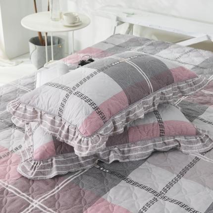 91家纺网 家纺一手货源 找家纺 （总）爱妮玖玖 2019全棉印花夹棉花边枕套花卉类 其余花联系商家