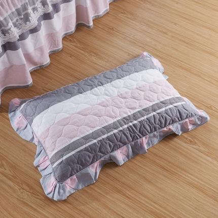 91家纺网 家纺一手货源 找家纺 （总）爱妮玖玖 2019全棉印花夹棉花边枕套