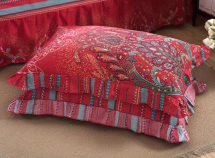 91家纺网 家纺一手货源 找家纺 （总）爱妮玖玖 2019全棉印花单层花边枕套花卉类