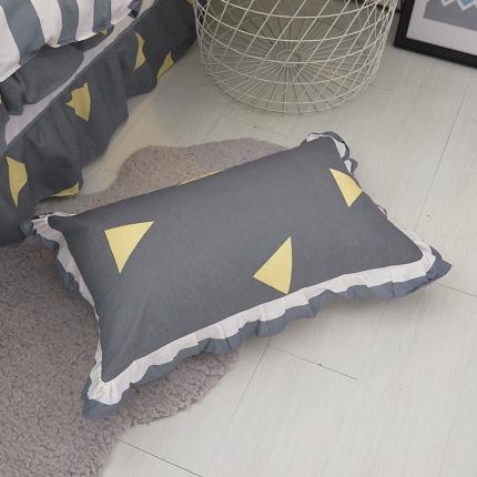 91家纺网 家纺一手货源 找家纺 （总）爱妮玖玖 2019全棉印花单层花边枕套花卉类