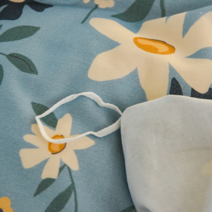 91家纺网 家纺一手货源 找家纺 雲归梦 2020新款小清新全棉生态磨毛四件套 爱的告白