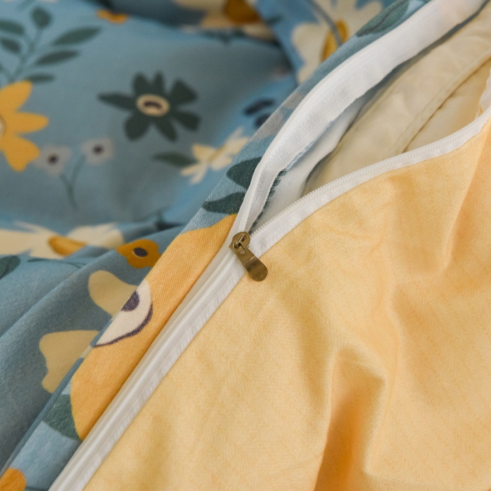 91家纺网 家纺一手货源 找家纺 雲归梦 2020新款小清新全棉生态磨毛四件套 爱的告白