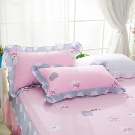 91家纺网 家纺一手货源 找家纺 （总）爱妮玖玖 2019印花单层花边枕套卡通类
