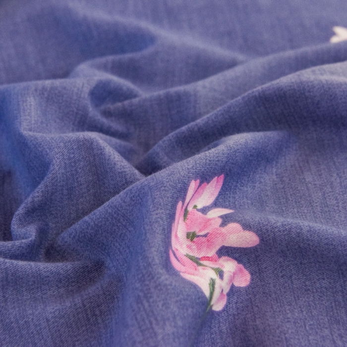 91家纺网 家纺一手货源 找家纺 雲归梦 2020新款小清新全棉生态磨毛四件套 多彩花季