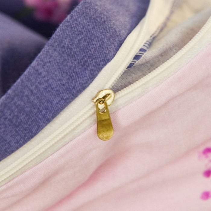 91家纺网 家纺一手货源 找家纺 雲归梦 2020新款小清新全棉生态磨毛四件套 多彩花季