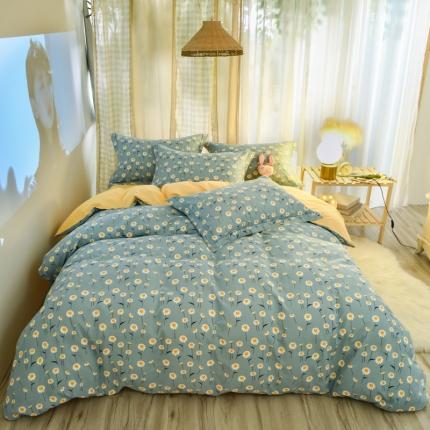 雲归梦 2020新款小清新全棉生态磨毛四件套 铃岚