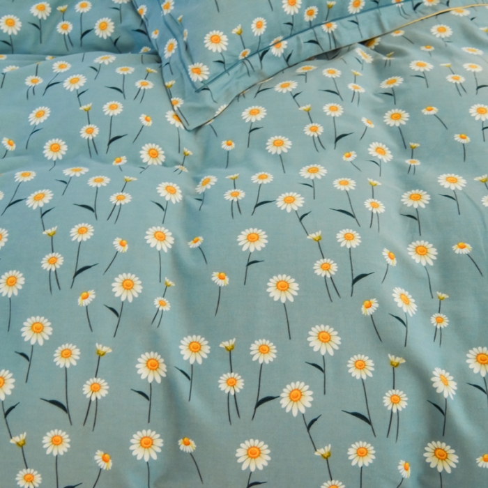 91家纺网 家纺一手货源 找家纺 雲归梦 2020新款小清新全棉生态磨毛四件套 铃岚