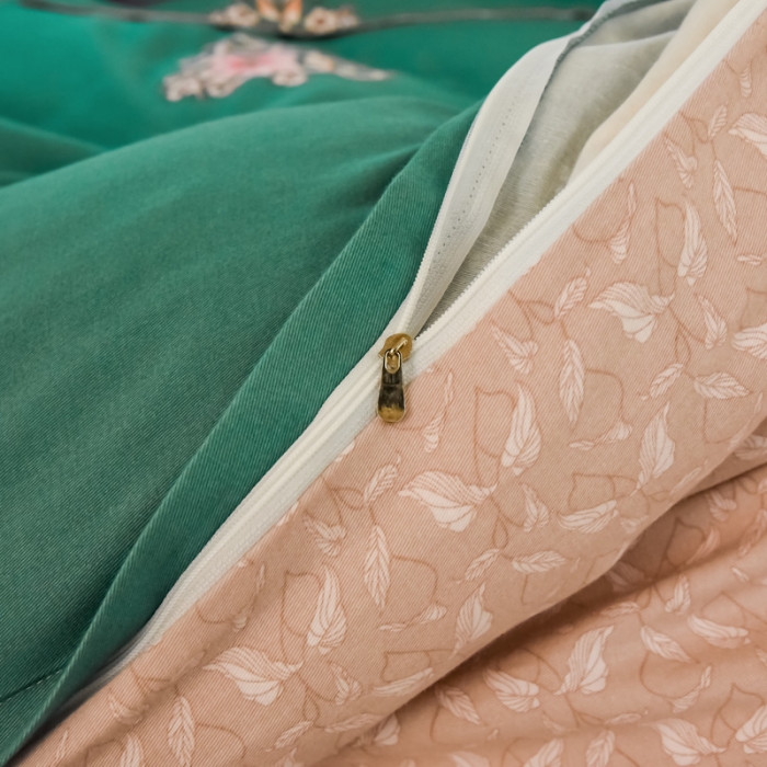 91家纺网 家纺一手货源 找家纺 雲归梦 2020新款小清新全棉生态磨毛四件套 欧式之风