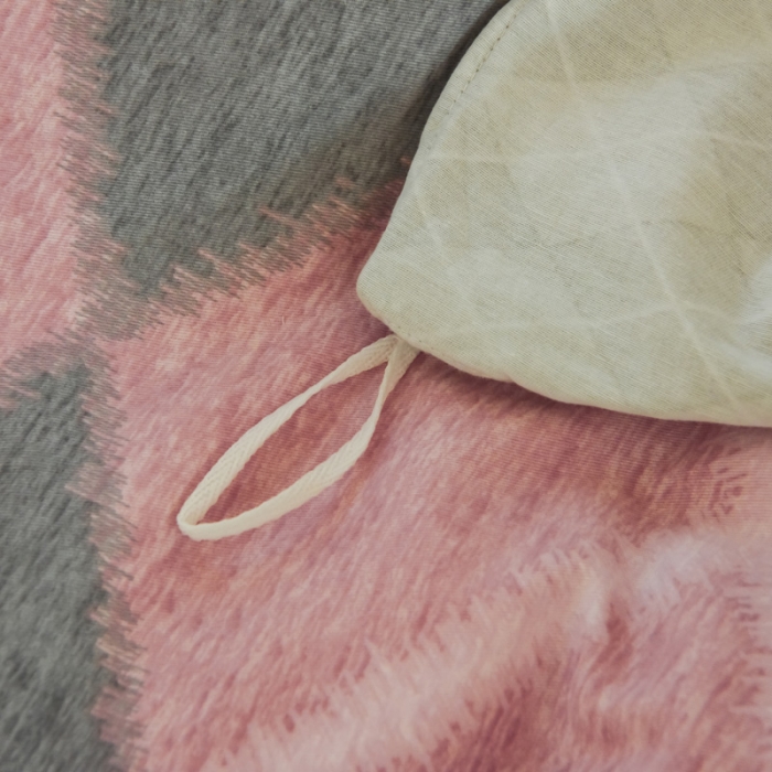 91家纺网 家纺一手货源 找家纺 雲归梦 2020新款小清新全棉生态磨毛四件套 佩拉