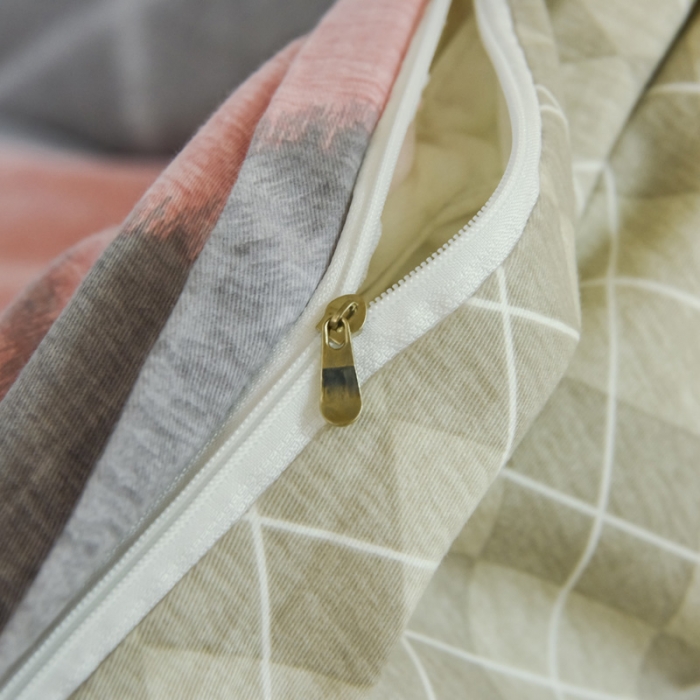 91家纺网 家纺一手货源 找家纺 雲归梦 2020新款小清新全棉生态磨毛四件套 佩拉