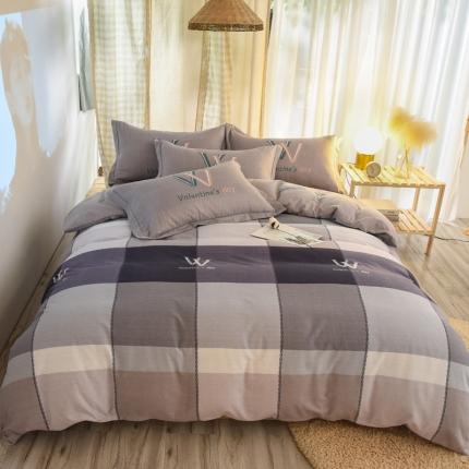 雲归梦 2020新款小清新全棉生态磨毛四件套 尚佳