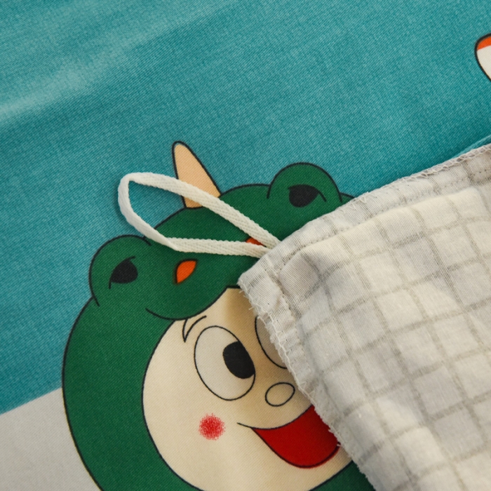 91家纺网 家纺一手货源 找家纺 雲归梦 2020新款小清新全棉生态磨毛四件套 游乐园