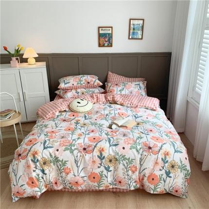 91家纺网 家纺一手货源 找家纺 （总）时年 2020新款40支全棉莫兰迪系列四件套