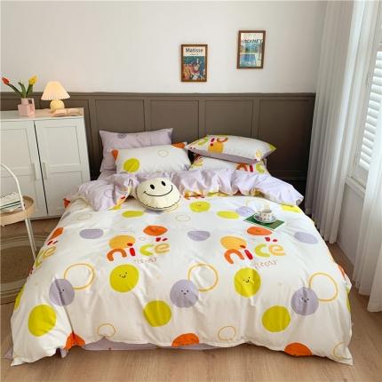 91家纺网 家纺一手货源 找家纺 （总）时年 2020新款40支全棉莫兰迪系列四件套