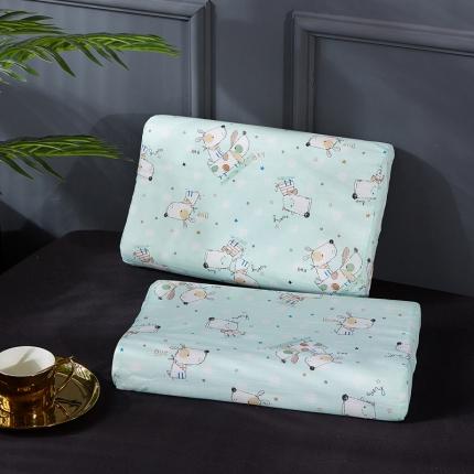 91家纺网 家纺一手货源 找家纺 萌番宝2020新款泰国儿童纯棉纱布ins乳胶枕日系风格小狗狗