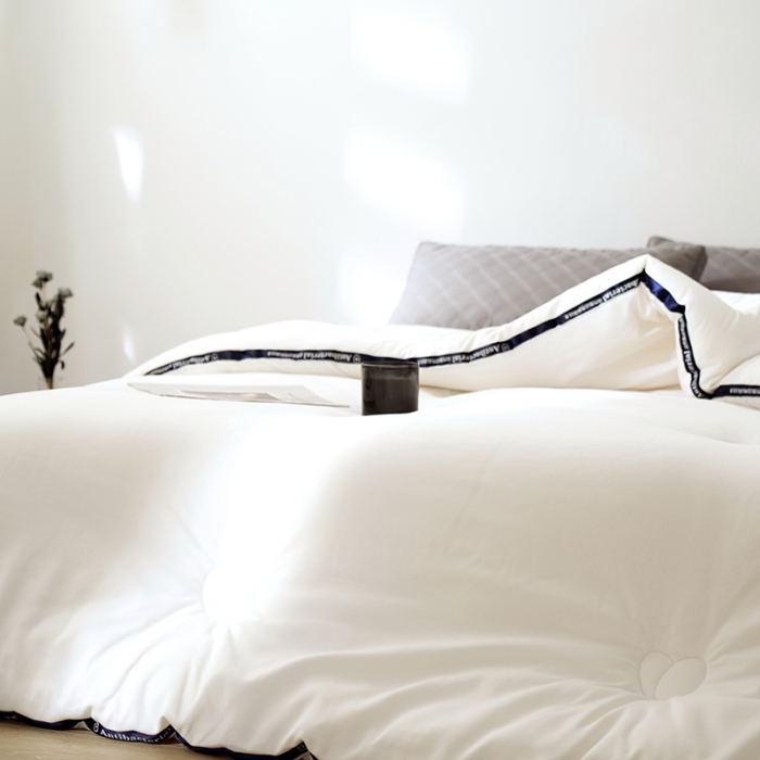 91家纺网 家纺一手货源 找家纺 巴宝路 2021新款立体抗菌大豆被 极地白 冬被春秋被地暖被