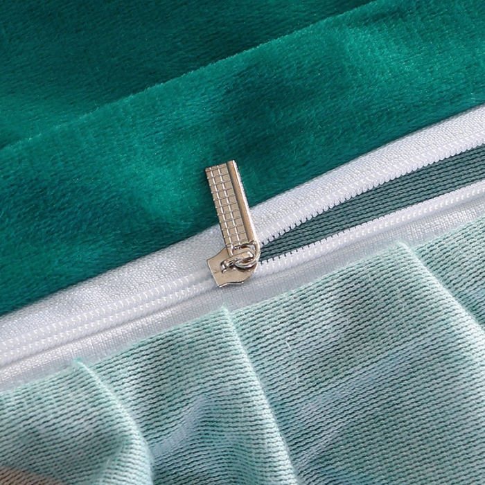 91家纺网 家纺一手货源 找家纺 宜凡家纺 2021新款夹棉水晶绒床裙四件套 镜花缘