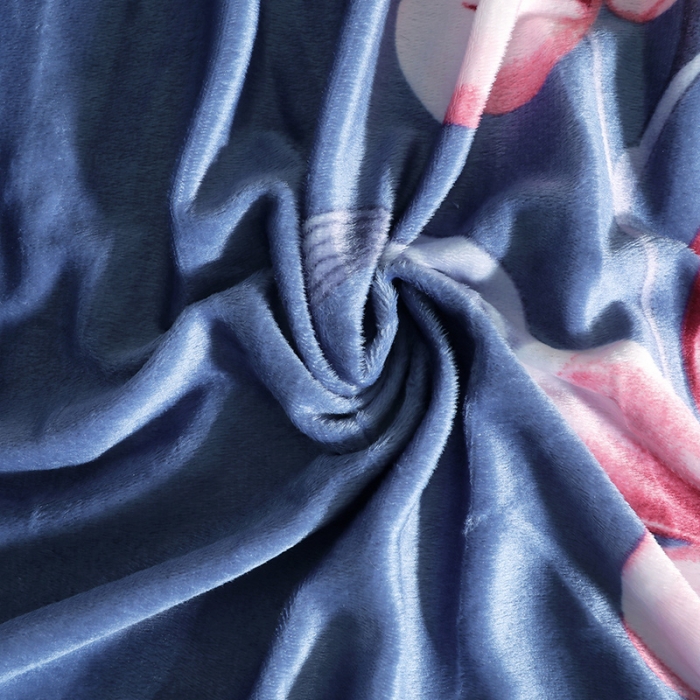 91家纺网 家纺一手货源 找家纺 宜凡家纺 2021新款夹棉水晶绒床裙四件套 回忆