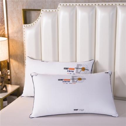 喜相逢家纺 Z09-艾草纤维枕-双（单）人枕芯 白色、粉色