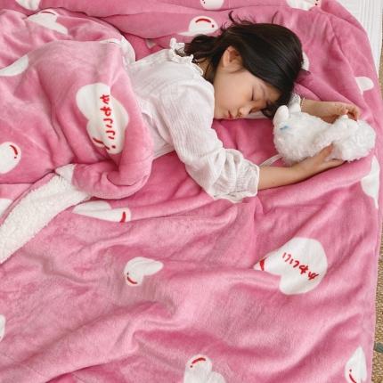 91家纺网 家纺一手货源 找家纺 （总）川悦生活2020新款羊羔绒毯子卡通亲肤牛奶绒毛毯