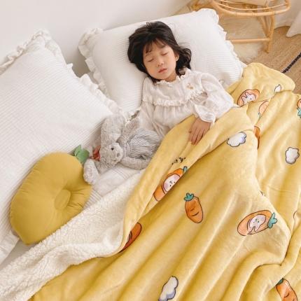 91家纺网 家纺一手货源 找家纺 （总）川悦生活2020新款羊羔绒毯子卡通亲肤牛奶绒毛毯