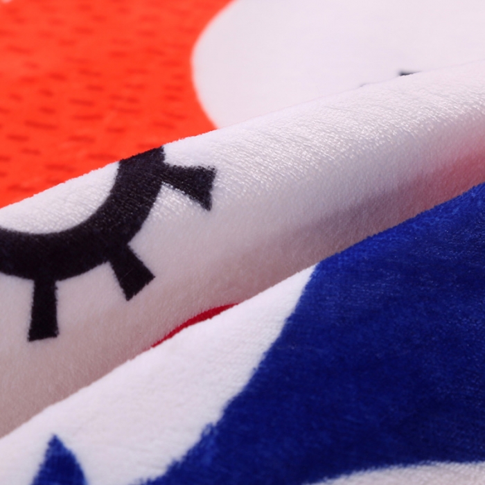 91家纺网 家纺一手货源 找家纺 网客 2024新款北欧大版地垫 等爱的狐狸