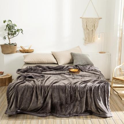 91家纺网 家纺一手货源 找家纺 网客 2024新款西伯利亚毛毯 高级灰