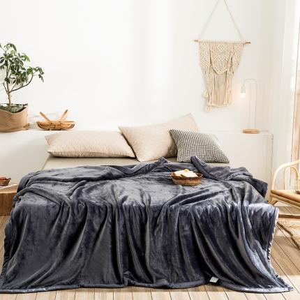 网客 2024新款西伯利亚毛毯 泰坦灰