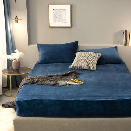 91家纺网 家纺一手货源 找家纺 （总）网客 2024新款牛奶绒床笠