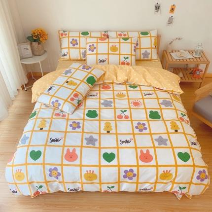 91家纺网 家纺一手货源 找家纺 （总）眠屿 2020新款全棉40支13372四件套