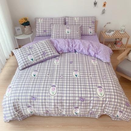 91家纺网 家纺一手货源 找家纺 （总）眠屿 2020新款全棉40支13372四件套