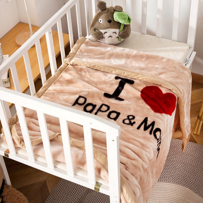 91家纺网 家纺一手货源 找家纺 凯轩毛毛毯毯子 2020新款儿童云毛毯毯子.毛毛毯毯子.童毛毯毯子.保暖毛毯毯子爱心-米驼