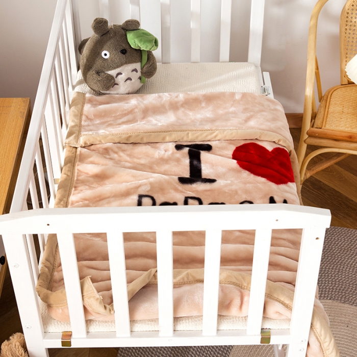 91家纺网 家纺一手货源 找家纺 凯轩毛毛毯毯子 2020新款儿童云毛毯毯子.毛毛毯毯子.童毛毯毯子.保暖毛毯毯子爱心-米驼