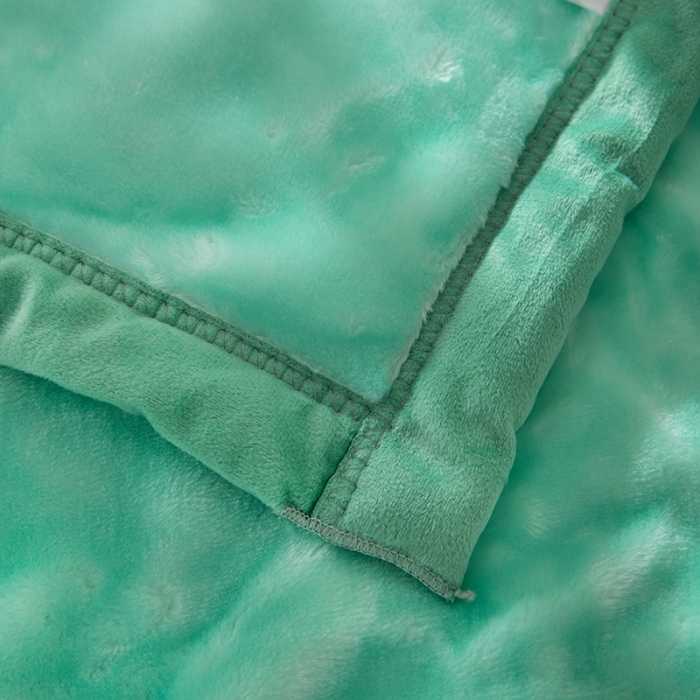 91家纺网 家纺一手货源 找家纺 凯轩毛毛毯毯子 2020新款儿童云毛毯毯子.毛毛毯毯子.童毛毯毯子.保暖毛毯毯子小可爱浅绿