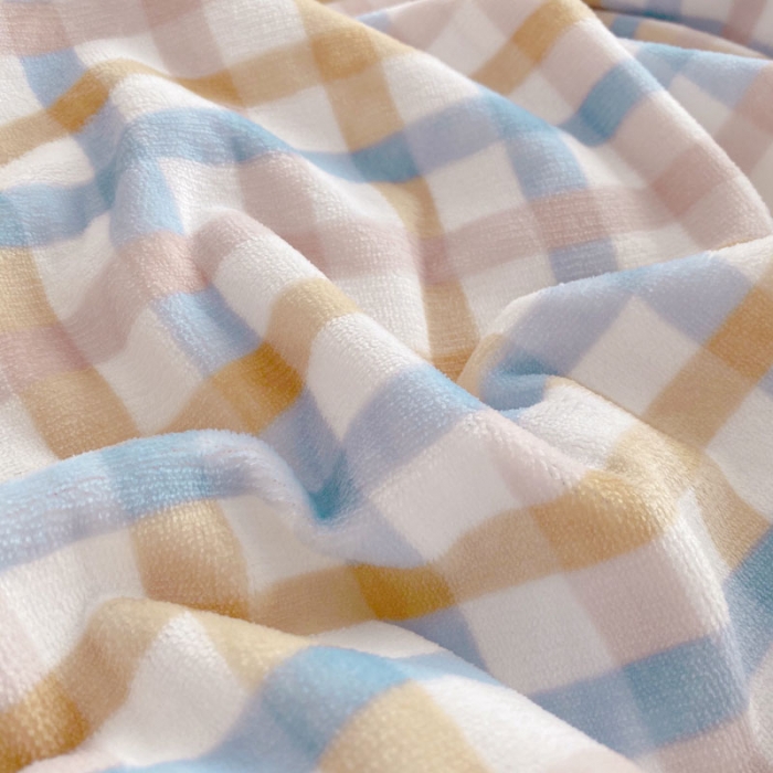 91家纺网 家纺一手货源 找家纺 2021牛奶绒四件套（马卡龙格蓝）