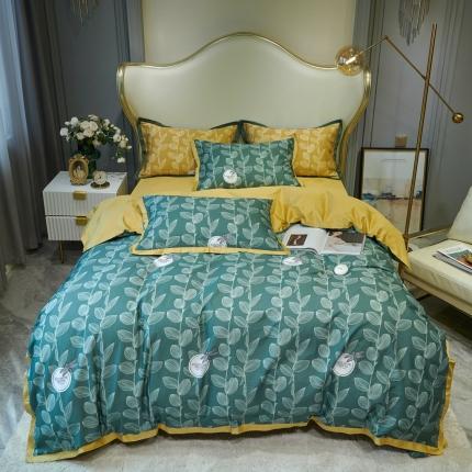 91家纺网 家纺一手货源 找家纺 （总）优然居 2020新款小边款数码印花四件套