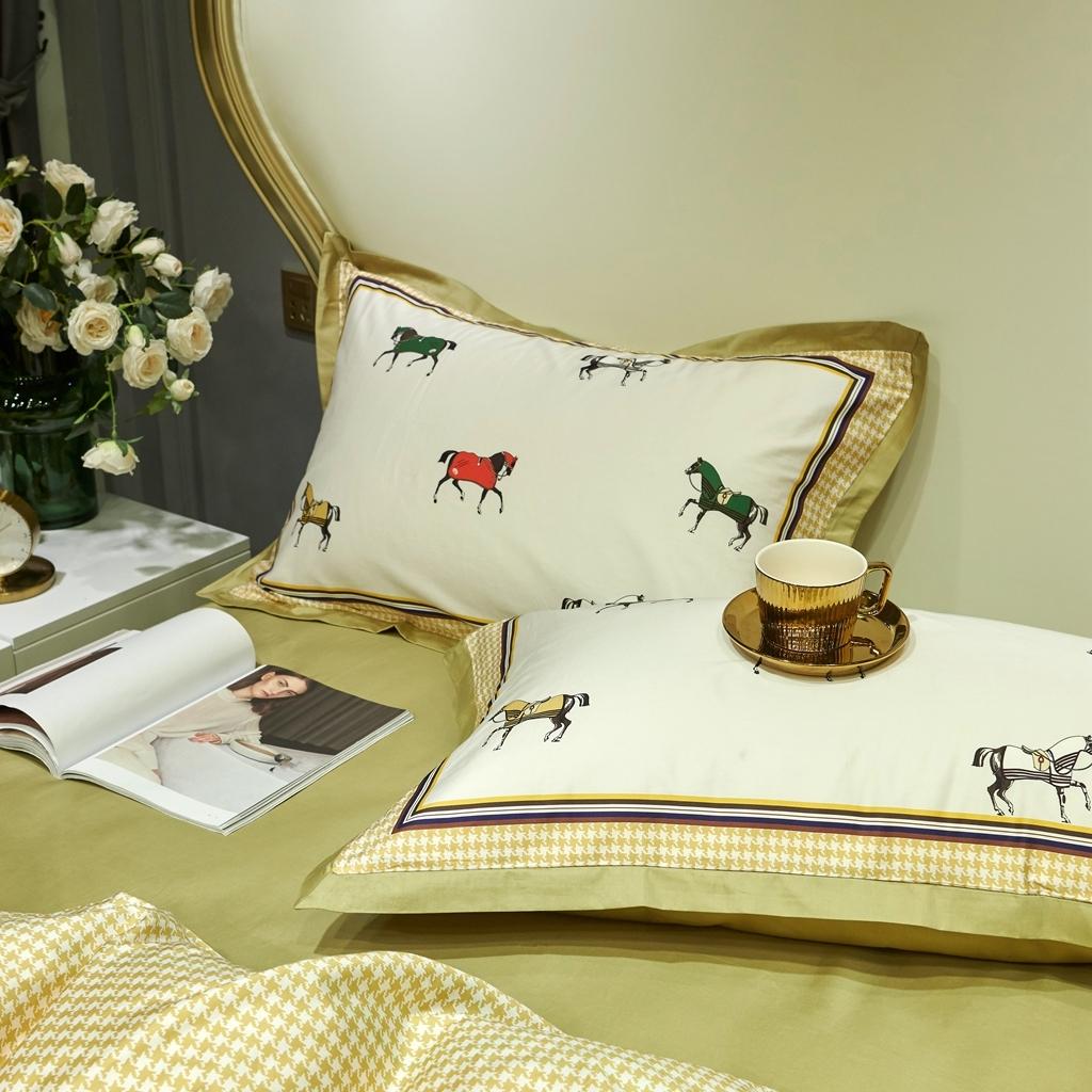 91家纺网 家纺一手货源 找家纺 （总）优然居 2020新款小边款数码印花四件套