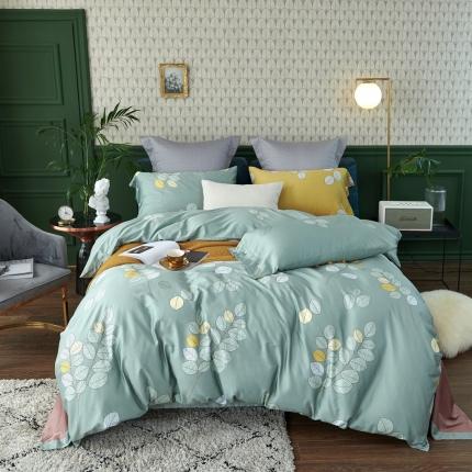 91家纺网 家纺一手货源 找家纺 （总）优然居2020新款60S长绒棉活性印花四件套