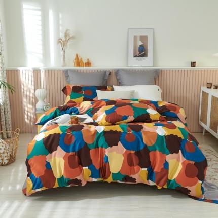 91家纺网 家纺一手货源 找家纺 （总）优然居2020新款60S长绒棉活性印花四件套