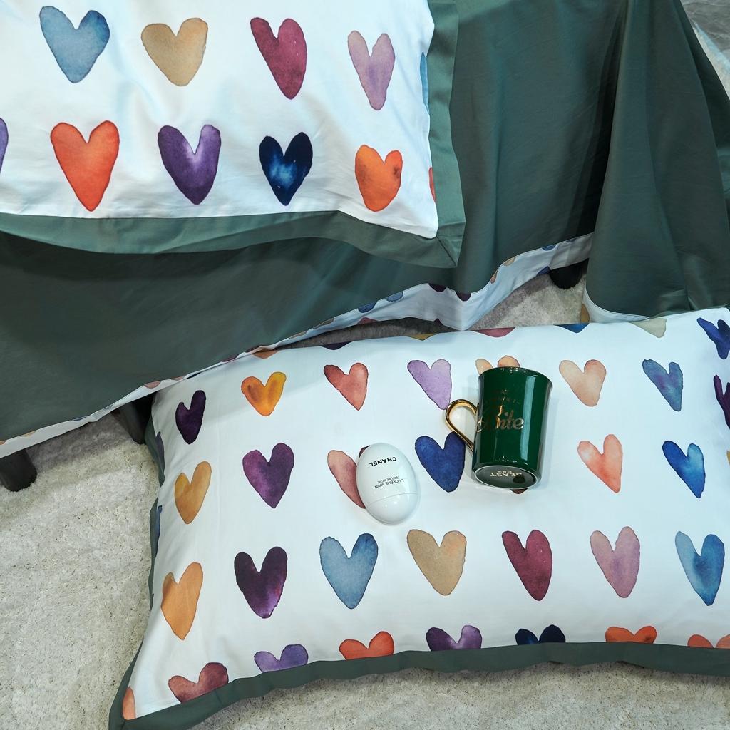 91家纺网 家纺一手货源 找家纺 优然居 2020新款小边款数码印花四件套 洛兰芙