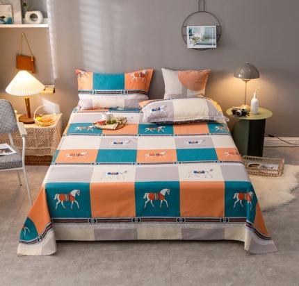 91家纺网 家纺一手货源 找家纺 绵庭家纺 2020年全棉12868全系列单品床单 香榭丽