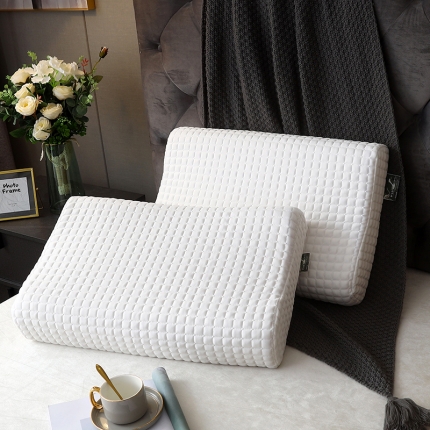 91家纺网 家纺一手货源 找家纺 2025泰国天然乳胶枕头枕芯按摩曲线波浪枕头