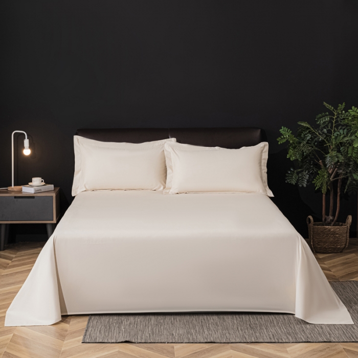 91家纺网 家纺一手货源 找家纺 总 2023酒店宾馆民宿布草套件裸棉原棉四件套 