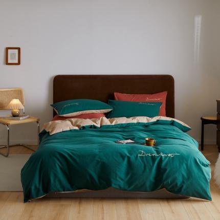 91家纺网 家纺一手货源 找家纺 （总）时光里 2020年秋冬A类50磨毛新品四件套