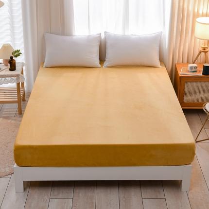 91家纺网 家纺一手货源 找家纺 （总）KA 2022冬季新款加厚保暖牛奶水晶法莱绒单床笠