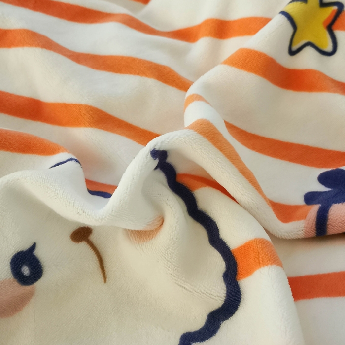 91家纺网 家纺一手货源 找家纺 HL原创 2020新款牛奶绒四件套 乖乖熊粉