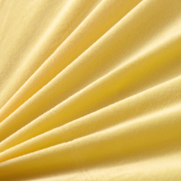 91家纺网 家纺一手货源 找家纺 唐人居 2025新款宝宝绒毛巾绣雏菊系列四件套 雏菊物语-黄