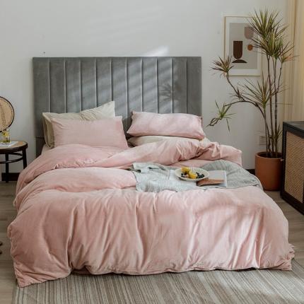 91家纺网 家纺一手货源 找家纺 （总） 寐眠 2020新款秋冬加厚天鹅绒四件套